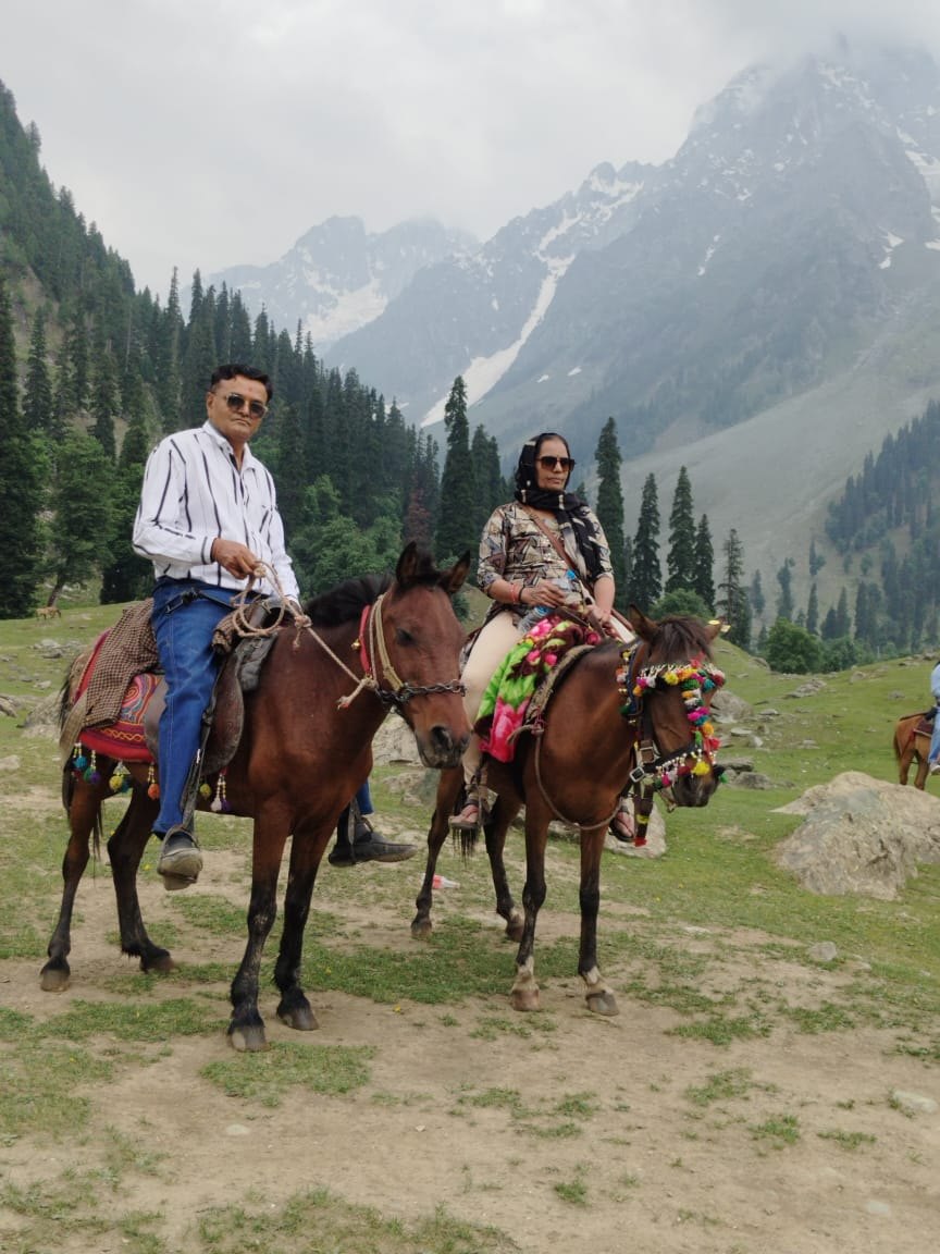 Ananya, on their Kashmir trip